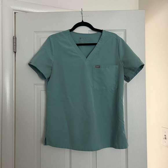 Figs Seaglass Catarina One-Pocket Scrub Top - Picture 1 of 2